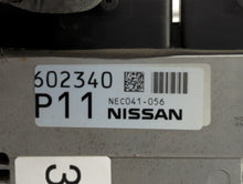 2019 Nissan Altima PCM Engine Computer ECU ECM PCU OEM P/N:NEC040-635 NEC039-657 Fits OEM Used Auto Parts