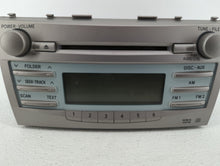 2007-2009 Toyota Camry Radio AM FM Cd Player Receiver Replacement P/N:86120-06182 86120-33890 Fits 2007 2008 2009 OEM Used Auto Parts