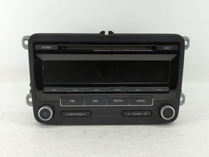 2009-2017 Volkswagen Tiguan Radio AM FM Cd Player Receiver Replacement P/N:1K0 035 188 F 5N0 035 164 D Fits OEM Used Auto Parts