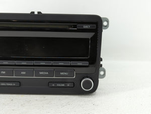 2009-2017 Volkswagen Tiguan Radio AM FM Cd Player Receiver Replacement P/N:1K0 035 188 F 5N0 035 164 D Fits OEM Used Auto Parts