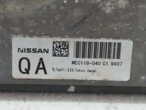 2010 Nissan Murano PCM Engine Computer ECU ECM PCU OEM P/N:MEC118-020 C1 MEC118-040 C1 Fits OEM Used Auto Parts