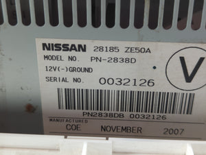 2007-2007 Nissan Maxima Radio Control Panel