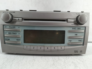 2007-2009 Toyota Camry Radio AM FM Cd Player Receiver Replacement P/N:86120-06182 86120-33890 Fits 2007 2008 2009 OEM Used Auto Parts