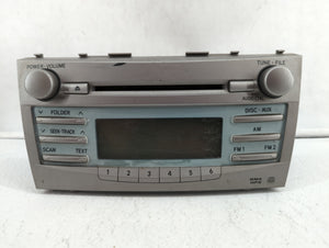 2007-2009 Toyota Camry Radio AM FM Cd Player Receiver Replacement P/N:86120-06182 86120-33890 Fits 2007 2008 2009 OEM Used Auto Parts