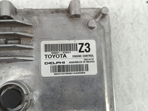 2016 Toyota Corolla PCM Engine Computer ECU ECM PCU OEM P/N:89661-0Z631 89661-0Z630 Fits OEM Used Auto Parts