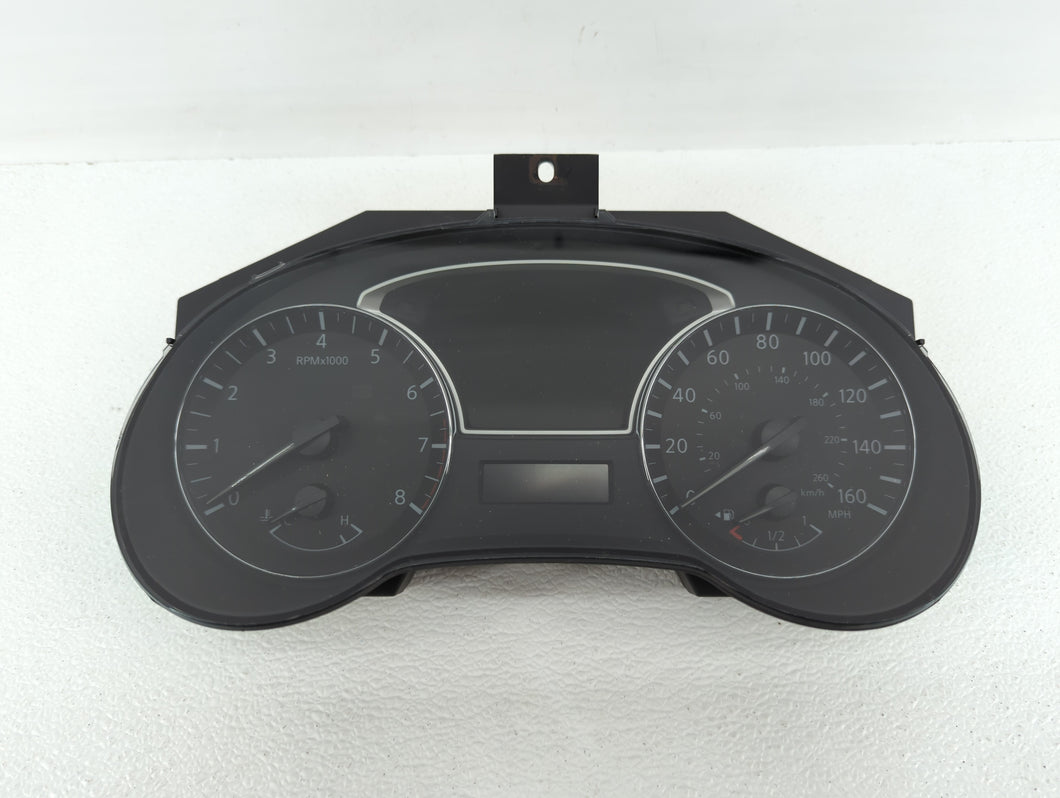 2015 Nissan Altima Instrument Cluster Speedometer Gauges P/N:24810 9HP0A B4 24810 9HP0A Fits OEM Used Auto Parts