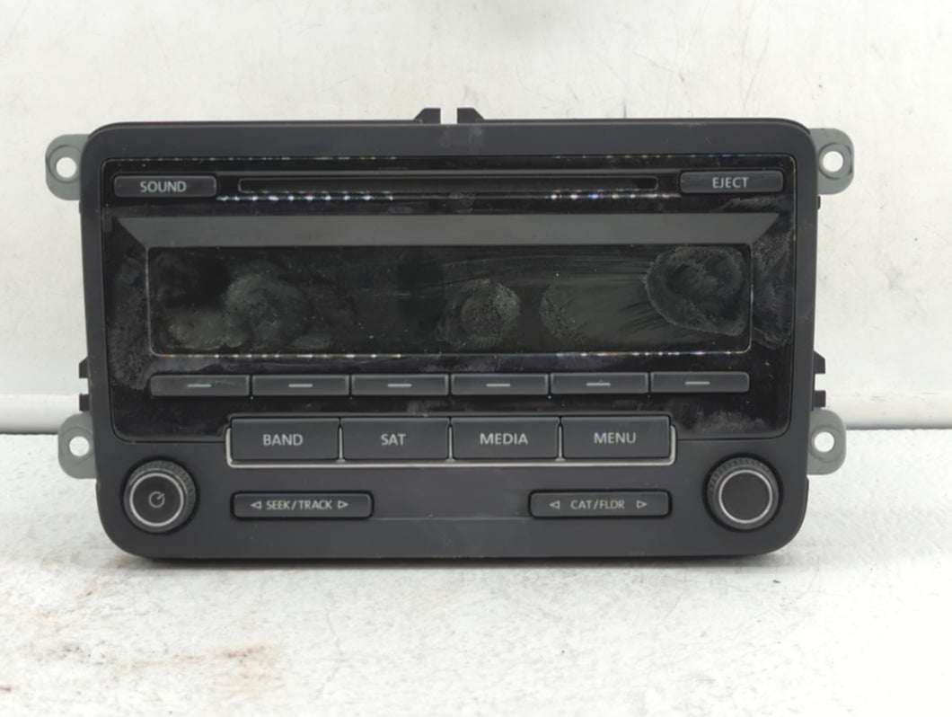 2015-2017 Volkswagen Jetta Radio AM FM Cd Player Receiver Replacement P/N:1K0035164J 1K0 035 164 J Fits 2015 2016 2017 OEM Used Auto Parts