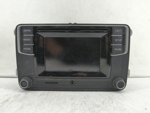 2016 Volkswagen Passat Radio AM FM Cd Player Receiver Replacement P/N:E1110R-048667 561 035 150 Fits OEM Used Auto Parts