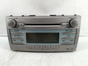 2007-2009 Toyota Camry Radio AM FM Cd Player Receiver Replacement P/N:86120-06182 86120-33890 Fits 2007 2008 2009 OEM Used Auto Parts