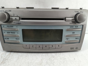 2007-2009 Toyota Camry Radio AM FM Cd Player Receiver Replacement P/N:86120-06182 86120-33890 Fits 2007 2008 2009 OEM Used Auto Parts