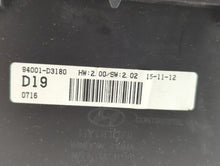 2016-2017 Hyundai Tucson Instrument Cluster Speedometer Gauges P/N:94011-2V331 94001-D3180 Fits 2016 2017 OEM Used Auto Parts