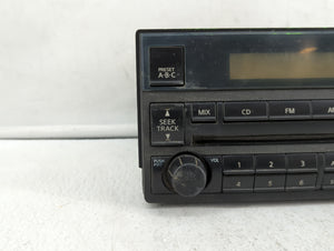 2005-2006 Nissan Altima Radio AM FM Cd Player Receiver Replacement P/N:28185 ZB20C 28185 ZB10A Fits 2005 2006 OEM Used Auto Parts