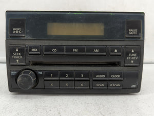 2005-2006 Nissan Altima Radio AM FM Cd Player Receiver Replacement P/N:28185 ZB20C 28185 ZB10A Fits 2005 2006 OEM Used Auto Parts