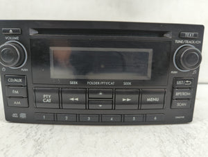 2012-2014 Subaru Impreza Radio AM FM Cd Player Receiver Replacement P/N:86201FJ600 86201FJ620 Fits 2012 2013 2014 OEM Used Auto Parts