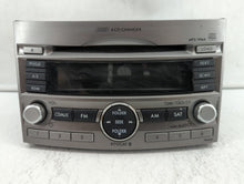 2010-2012 Subaru Legacy Radio AM FM Cd Player Receiver Replacement P/N:86201AJ61A 86201AJ62A Fits 2010 2011 2012 OEM Used Auto Parts