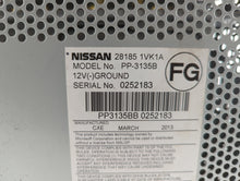 2011-2015 Nissan Rogue Radio AM FM Cd Player Receiver Replacement P/N:28185 1VK1A 28185 1VX2A Fits 2011 2012 2013 2014 2015 OEM Used Auto Parts