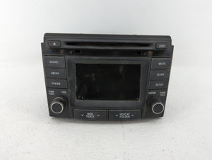 2014-2015 Hyundai Sonata Radio AM FM Cd Player Receiver Replacement P/N:96180-3Q8504X 96180-3Q8004X Fits 2014 2015 OEM Used Auto Parts