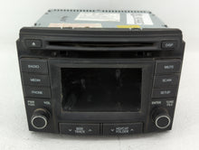 2014-2015 Hyundai Sonata Radio AM FM Cd Player Receiver Replacement P/N:96180-3Q8504X 96180-3Q8004X Fits 2014 2015 OEM Used Auto Parts