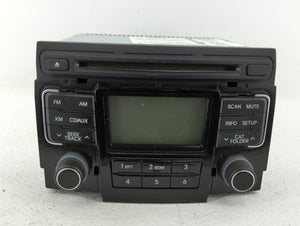 2011 Hyundai Sonata Radio AM FM Cd Player Receiver Replacement P/N:96180-3Q0014X 96180-3Q000 Fits OEM Used Auto Parts