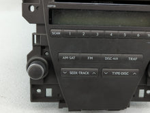 2007-2009 Lexus Es350 Radio AM FM Cd Player Receiver Replacement P/N:86120-33720 55900-33C10 Fits 2007 2008 2009 OEM Used Auto Parts