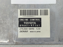 2006-2008 Toyota Prius PCM Engine Computer ECU ECM PCU OEM P/N:89981-47211 89661-47161 Fits 2006 2007 2008 OEM Used Auto Parts