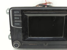 2016-2017 Volkswagen Jetta Radio AM FM Cd Player Receiver Replacement P/N:561 035 150 A 5C0 035 200 Fits 2016 2017 OEM Used Auto Parts