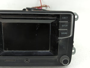 2016-2017 Volkswagen Jetta Radio AM FM Cd Player Receiver Replacement P/N:561 035 150 A 5C0 035 200 Fits 2016 2017 OEM Used Auto Parts