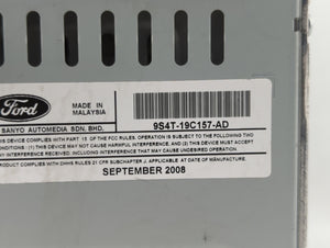 2009 Ford Focus Radio AM FM Cd Player Receiver Replacement P/N:9S4T-19C157-AB 9S4T-19C157-AA Fits OEM Used Auto Parts