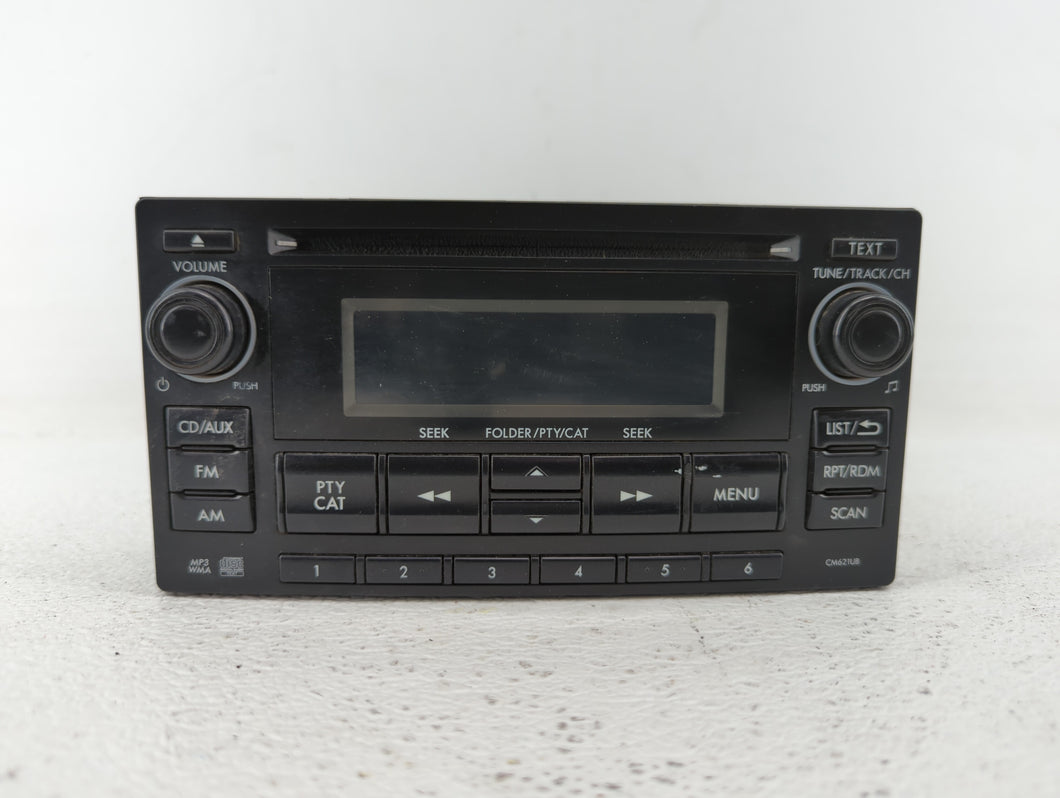 2012-2014 Subaru Impreza Radio AM FM Cd Player Receiver Replacement P/N:86201FJ600 86201FJ620 Fits 2012 2013 2014 OEM Used Auto Parts