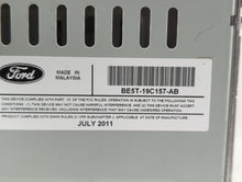 2010-2012 Ford Fusion Radio AM FM Cd Player Receiver Replacement P/N:BE5T-19C157-AB BE5T-19C157-AA Fits 2010 2011 2012 OEM Used Auto Parts