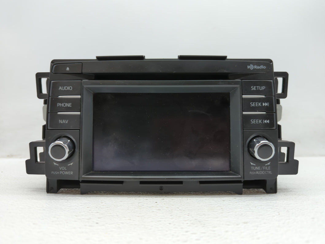 2014 Mazda 6 Radio AM FM Cd Player Receiver Replacement P/N:GJS2 66 DV0C GJS1 66 DV0C Fits OEM Used Auto Parts