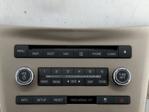 2010-2010 Lincoln Mkt Radio Control Panel