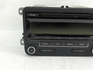 2014 Volkswagen Jetta Radio AM FM Cd Player Receiver Replacement P/N:1K0035164F 1K0 035 164 F Fits 2013 2015 OEM Used Auto Parts