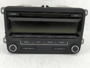 2014 Volkswagen Jetta Radio AM FM Cd Player Receiver Replacement P/N:1K0035164F 1K0 035 164 F Fits 2013 2015 OEM Used Auto Parts