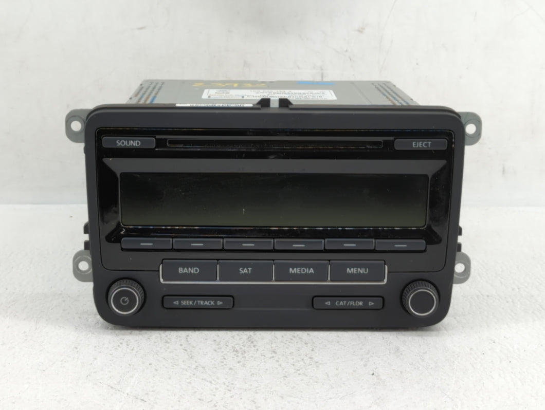 2015-2017 Volkswagen Jetta Radio AM FM Cd Player Receiver Replacement P/N:1K0035164J 1K0 035 164 J Fits 2015 2016 2017 OEM Used Auto Parts