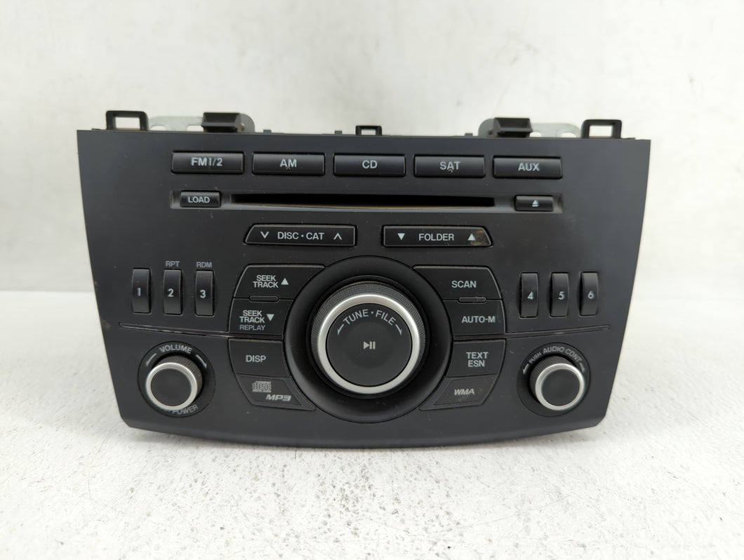 2011 Mazda 3 Radio AM FM Cd Player Receiver Replacement P/N:14792948 14792746 Fits OEM Used Auto Parts