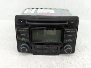 2013-2014 Hyundai Sonata Radio AM FM Cd Player Receiver Replacement P/N:96180-3Q700 96190-3Q600 Fits 2013 2014 OEM Used Auto Parts