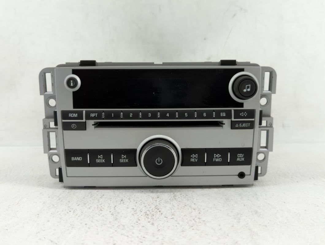 2007 Chevrolet Equinox Radio AM FM Cd Player Receiver Replacement P/N:15945855 15293275 Fits OEM Used Auto Parts