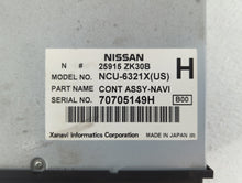 2007-2008 Nissan Maxima Information Display Screen