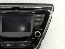 2014-2016 Hyundai Elantra Radio AM FM Cd Player Receiver Replacement P/N:96180-3X165GU 96180-3X165 Fits 2014 2015 2016 OEM Used Auto Parts