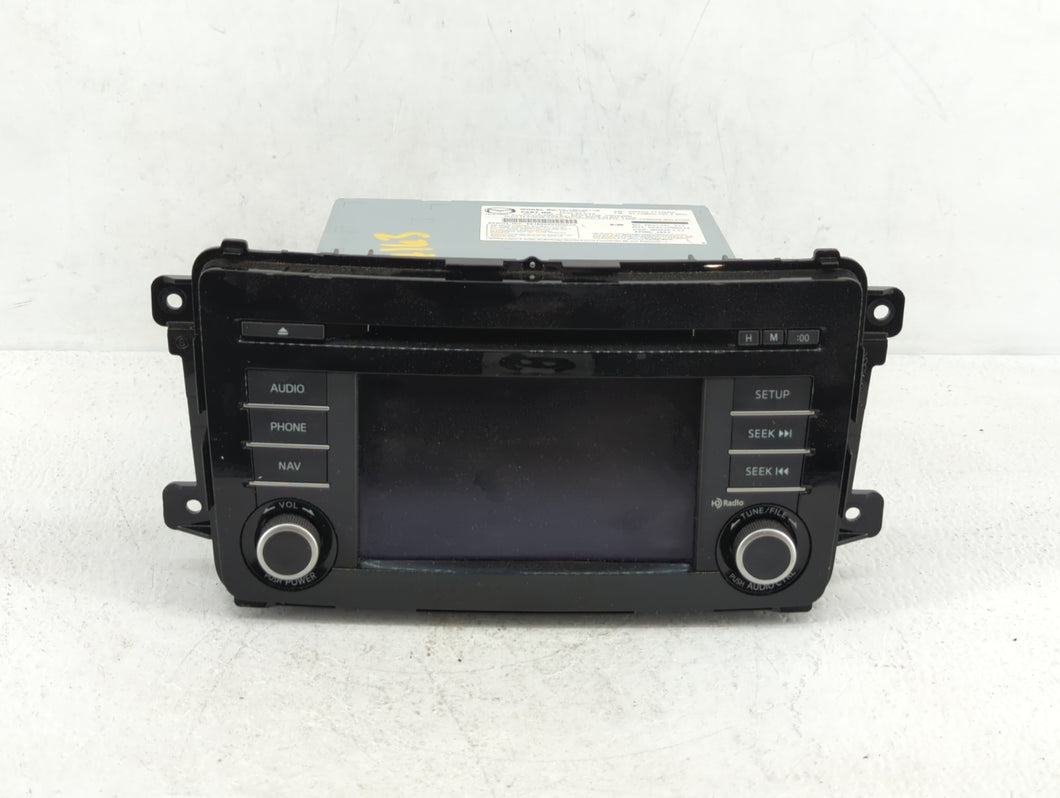 2013-2014 Mazda Cx-9 Radio AM FM Cd Player Receiver Replacement P/N:TK22 66 DV0 TK22 66 DV0B Fits 2013 2014 OEM Used Auto Parts