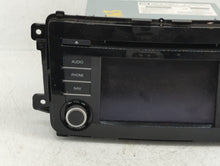 2013-2014 Mazda Cx-9 Radio AM FM Cd Player Receiver Replacement P/N:TK22 66 DV0 TK22 66 DV0B Fits 2013 2014 OEM Used Auto Parts