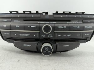 2012 Honda Crosstour Radio AM FM Cd Player Receiver Replacement P/N:39110-TP6-A022-M1 39110-TP6-A010-M1 Fits OEM Used Auto Parts