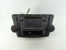 2013 Toyota Highlander Radio AM FM Cd Player Receiver Replacement P/N:86140-0E110 Fits OEM Used Auto Parts - Oemusedautoparts1.com