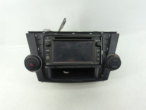 2013 Toyota Highlander Radio AM FM Cd Player Receiver Replacement P/N:86140-0E110 Fits OEM Used Auto Parts - Oemusedautoparts1.com