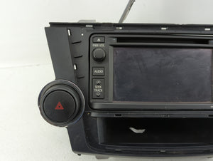 2013 Toyota Highlander Radio AM FM Cd Player Receiver Replacement P/N:86140-0E110 Fits OEM Used Auto Parts - Oemusedautoparts1.com