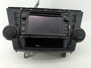 2013 Toyota Highlander Radio AM FM Cd Player Receiver Replacement P/N:86140-0E110 Fits OEM Used Auto Parts - Oemusedautoparts1.com