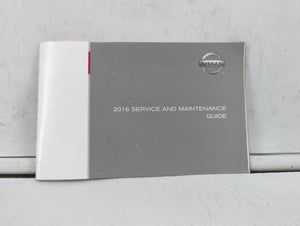 2016 Nissan Sentra Owners Manual Book Guide OEM Used Auto Parts