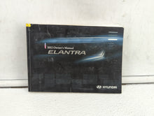 2012 Hyundai Elantra Owners Manual Book Guide OEM Used Auto Parts