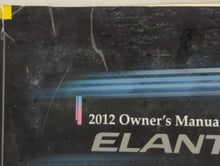 2012 Hyundai Elantra Owners Manual Book Guide OEM Used Auto Parts